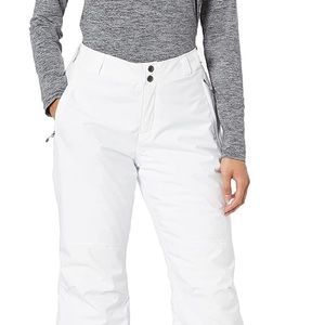 Columbia 2x women’s white ski pants